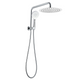 10" Chrome Shower Station