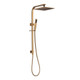 10" Brushed Brass Shower Station