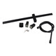 Black Shower Rail
