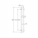 Black Shower Rail
