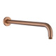 400mm Brushed Copper Wall Shower Arm