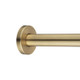 400mm Light Brushed Brass Wall Shower Arm
