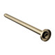 400mm Light Brushed Brass Ceiling Shower Arm
