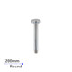 200mm Chrome Ceiling Shower Arm