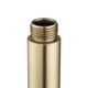 200mm Light Brushed Brass Ceiling Shower Arm