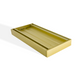 100x100x21mm Brushed Gold Ezy Flow Tile Insert Grate
