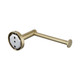LUCID PIN - Light Brushed Brass Toilet Paper Holder