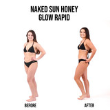 Naked Sun Onyx Spray Tan Machine with Honey Glow Rapid Develop Tanning Solution