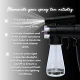 Naked Sun Onyx Spray Tanning Machine with Honey Glow Tanning Solution and Tech Bag