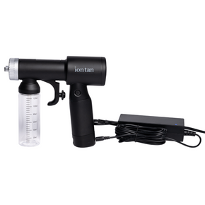 Naked Sun IonTan PRO Professional Spray Tan Machine with Honey Glow Sunless Solution and Black Tent