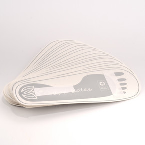 Spray Tan Feet Pads - Adhesive Disposable Protectors - 25 Pair