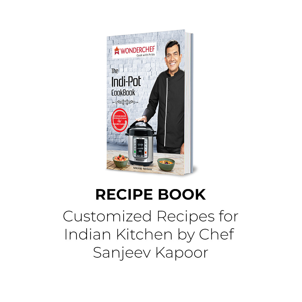 Wonderchef IndiPot 6 Quart Indian Cooking Multiuse Programmable 7in