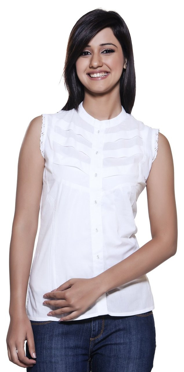 white short kurta for ladies