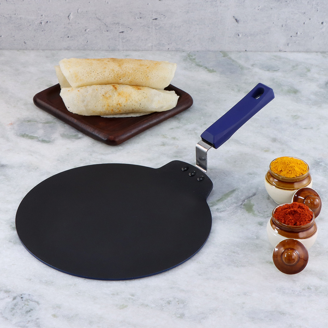 Wonderchef Roti Naan Dosa Tawa Griddle Pan In-Sattva