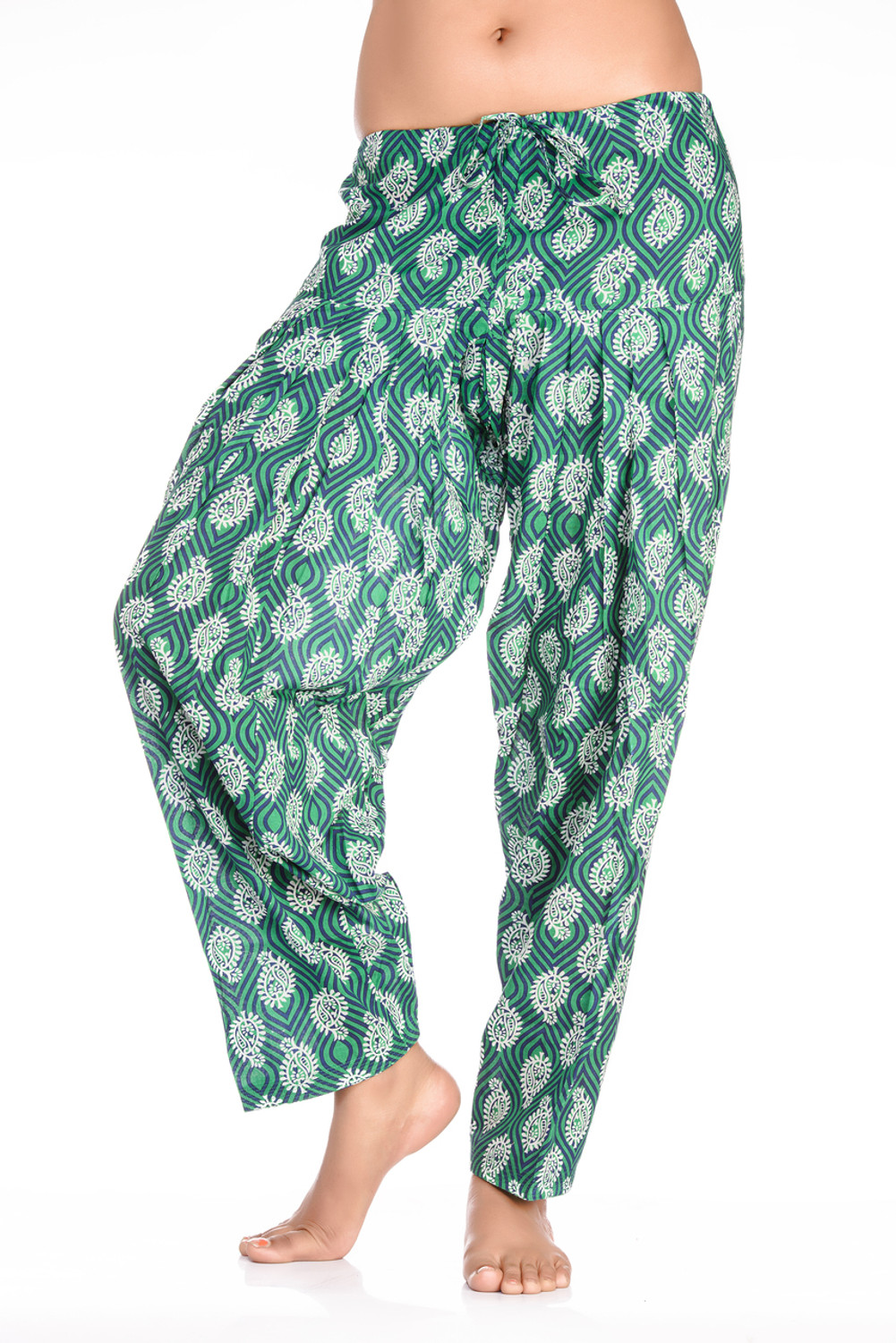 Indian Harem Pants yoga pant Trouser Cargo Elephant Printed