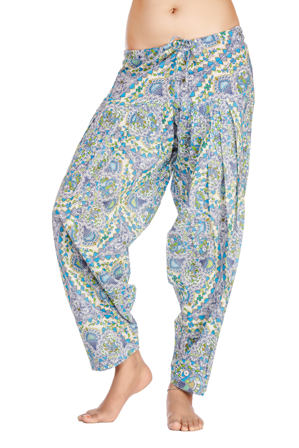 Cotton Indian Women Printed Harem Pants Trousers at Rs 350/piece in Jaipur