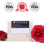 Soulflower: Indian 100% Natural Kashmiri Rose Soap Soulflower: Indian 100% Natural Kashmiri Rose Soap