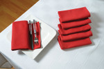 In-Sattva Home 100% Pure Cotton Solid Color Soft Touch Feel Table Napkin Set Maroon In-Sattva Home 100% Pure Cotton Solid Color Soft Touch Feel Table Napkin Set Maroon