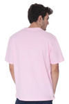 AVA Athletica Men's Cotton Classic Fit Round Neck Soft T-Shirt with Pocket Blush