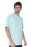 AVA Athletica Men's Cotton Classic Fit Round Neck Soft T-Shirt with Pocket Teal