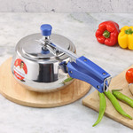 Wonderchef Nigella Stainless Steel Indian Cooking Inner Lid Round Design Pressure Cooker