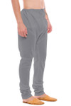 Mens Traditional Indian Churidar Pants - Grey - Side Pose Left | In-Sattva  Mens Traditional Indian Churidar Pants - Grey - Side Pose Left | In-Sattva