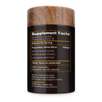 Turmeric Herbal Supplement - Powerful Anti-Inflammatory Aid | All Natural 60 Vegan Tablets 500mg
