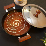 Wonderchef : Hard Anodized Wok with Steel Lid