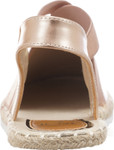Jove Rose Gold Espadrille Slingback Shoe 