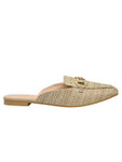 Jove Women's Beige Mules Jove Women's Beige Mules