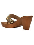 Jove Women's Wedge Sandals Gold