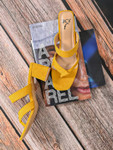 Jove Women's Strappy Block Heels Mustard Jove Women's Strappy Block Heels Mustard