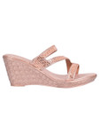 Jove Women's Embelished Wedge Rose Gold