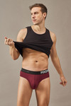 Men's Essentials - Classic Premium Modal Briefs - Merlot Wine