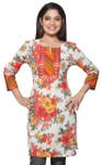 Rangmanch Women's Kurta Tunic - Floral Print & Pintucked ÌÎÌ_Ì´åÇÌÎÌ__ÌÎÌ_ÌÎ_ÌÎÌ_Ì´åÌÎÌ_ÌÎ_ÌÎÌ_Ì´å« Front Rangmanch Women's Kurta Tunic - Floral Print & Pintucked ÌÎÌ_Ì´åÇÌÎÌ__ÌÎÌ_ÌÎ_ÌÎÌ_Ì´åÌÎÌ_ÌÎ_ÌÎÌ_Ì´å« Front