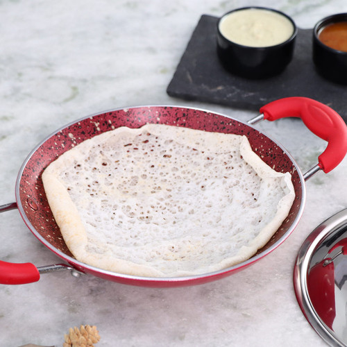 Wonderchef Non-Stick Appachetty Curved Appam Pan  Wonderchef Non-Stick Appachetty Curved Appam Pan