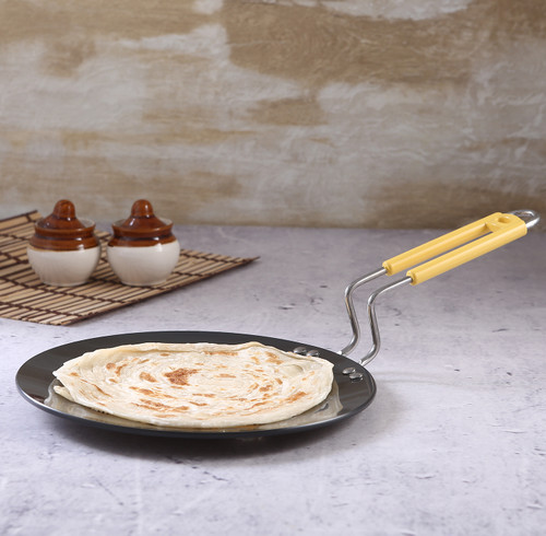 S·KITCHN Crepe Pan Nonstick Dosa Pan, Tawa Pan for Roti Indian