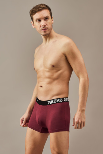 Men's Essentials - Classic Premium Modal Trunks - Merlot Wine
