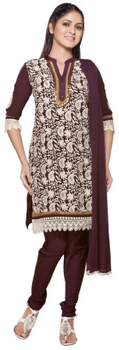Trishaa Women's Salwaar Kameez Set- Embroidered  ÛÒ Front Trishaa Women's Salwaar Kameez Set- Embroidered  ÛÒ Front