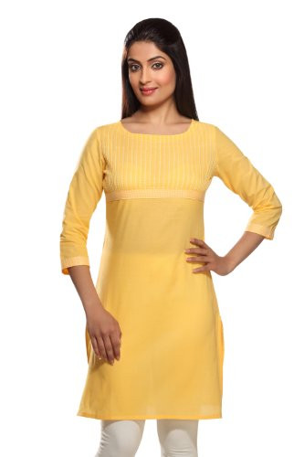 Yellow kurta Front