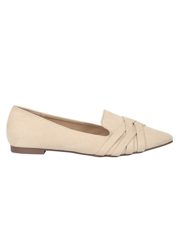 Jove Women's Beige Loafer
