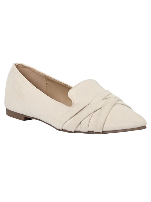 Jove Women's White Loafer 