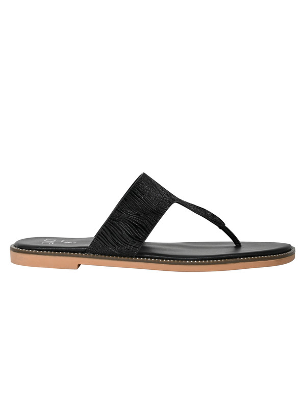 Jove Women's Flat Sandals Black