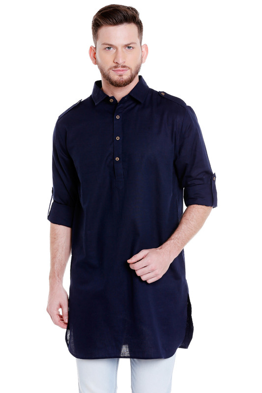 Men's Pullover In-Sattva Pathani | Front 