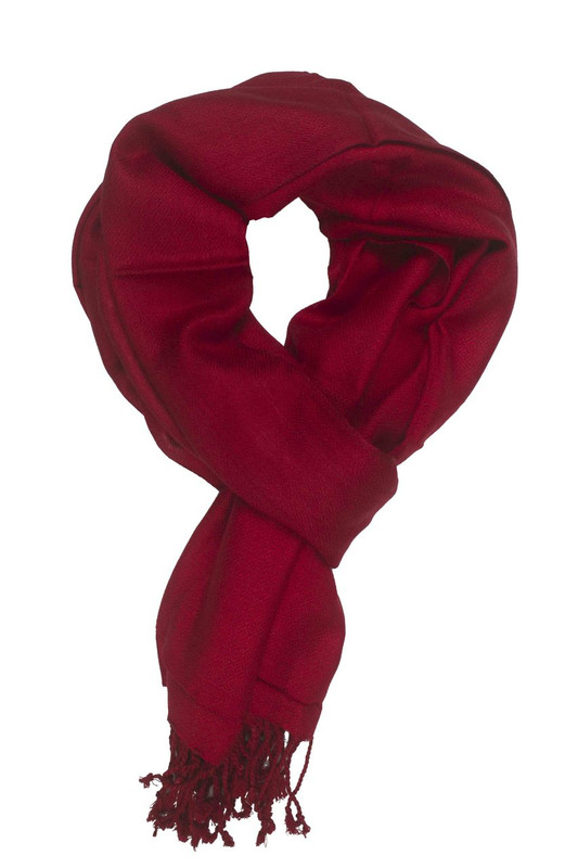 In-Sattva Colors - Elegant Petite Diamond Print Scarf Stole ÛÒ Cerise