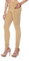 Women's Indian Solid Beige Churidar Leggings