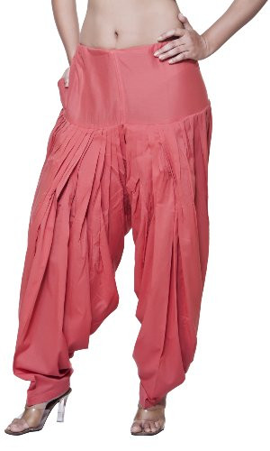 MapleClothing Indian Baggy Pants Pleated Harem Patiala Style