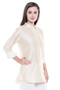  Women's Classic Kurta Tunic Shirt  - Side | In-Sattva