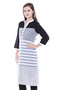 Women's Indian Kurta Tunic - Three-Tone Stripe Print - Side | In-Sattva