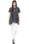 Exclusive Checkered Print In-Sattva Top Tunic - Full display 